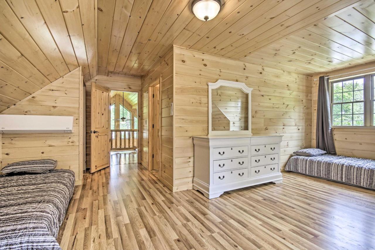 Pet-Friendly Lakeview Cabin With Hot Tub! Wrightsville Exterior foto